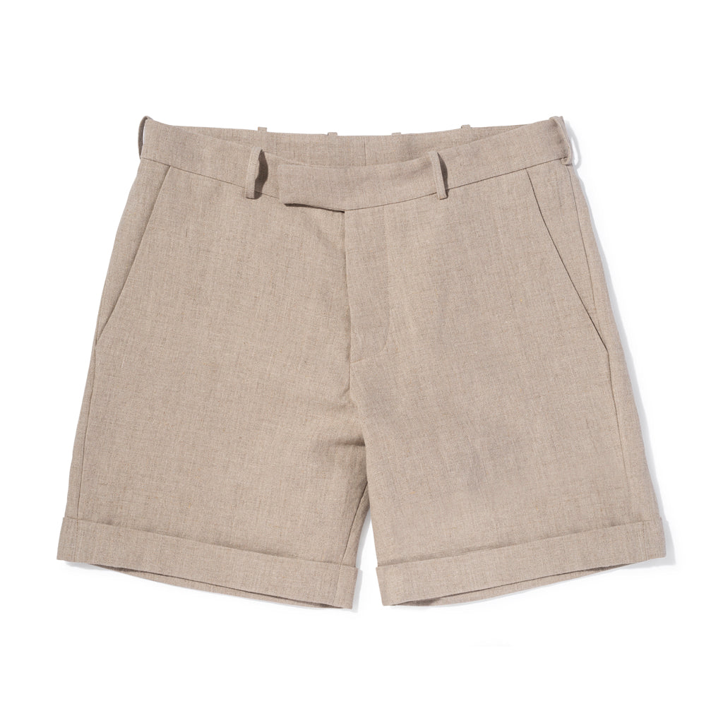 Bretford Fine Irish Linen Tailored Shorts