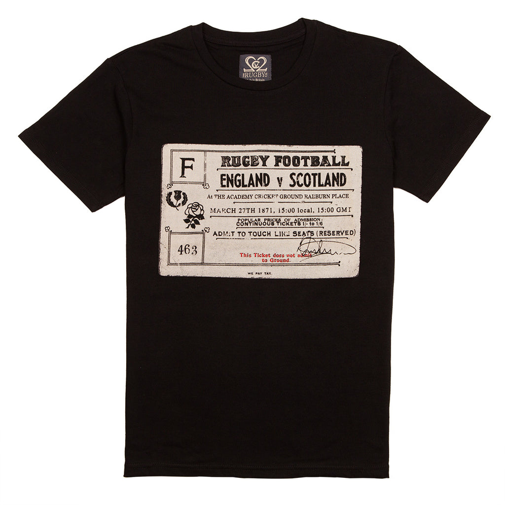 1871 Vintage Ticket Organic Cotton Tee